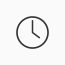 Clock icon vector.